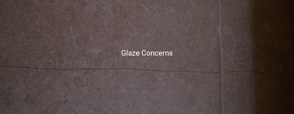 concerns glaze tile care